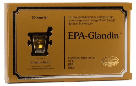 Pienoiskuva Pharma Nord EPA-Glandin, 60 kapselia