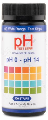 Pienoiskuva PlanetsOwnTest Strips Universal pH 0-14, 100 kpl