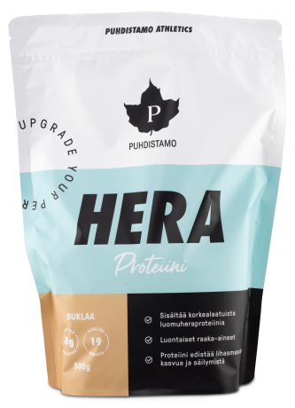 Pienoiskuva Puhdistamo Athletics Heraproteiini, Suklaa, 500 g