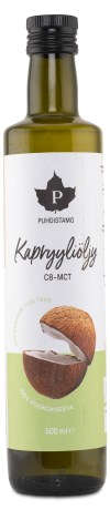Pienoiskuva Puhdistamo MCT- kapryyliljy, 500 ml