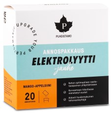 Puhdistamo Elektrolyytti Jauhepussit