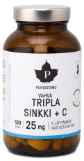 Puhdistamo Tripla Sinkki + C 25 mg