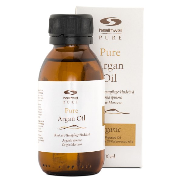 Healthwell PURE Arganöljy EKO, 100 ml