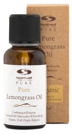Pienoiskuva Healthwell PURE Sitruunaruoholjy Luomu, 33 ml