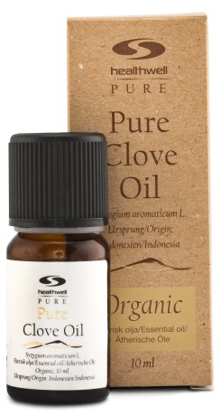 Pienoiskuva Healthwell PURE Neilikkaljy Luomu, 10 ml