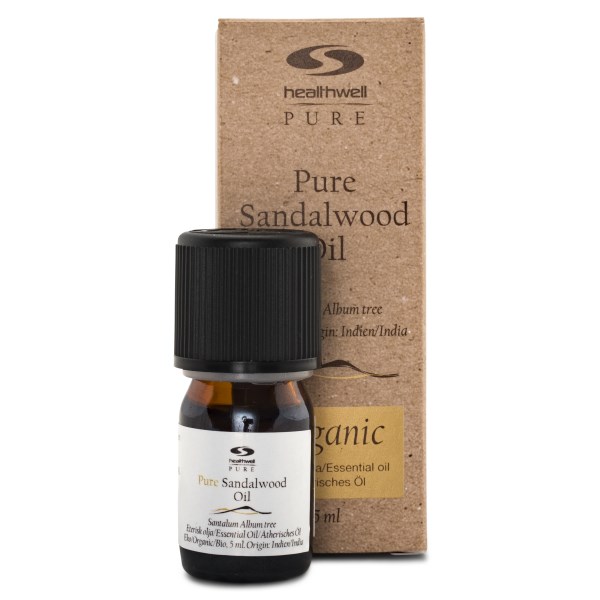 Healthwell PURE Santelipuuöljy EKO, 5 ml