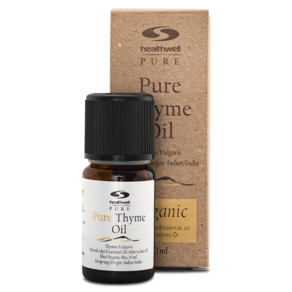 Healthwell PURE Timjamiöljy EKO, 10 ml