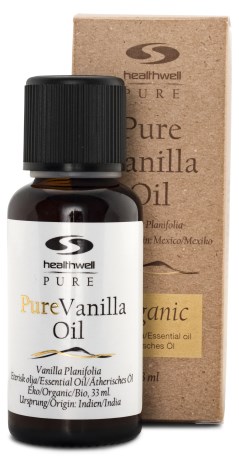Pienoiskuva Healthwell PURE Vaniljaljy Luomu, 33 ml
