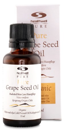 Pienoiskuva Healthwell PURE Rypleensiemenljy, Luomu, 33 ml