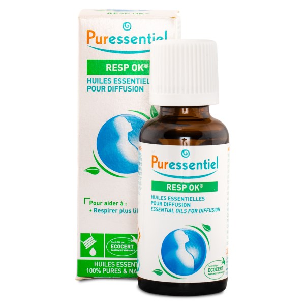Puressentiel Eteeriset öljyt diffuuseriin, 30 ml, Respiratory