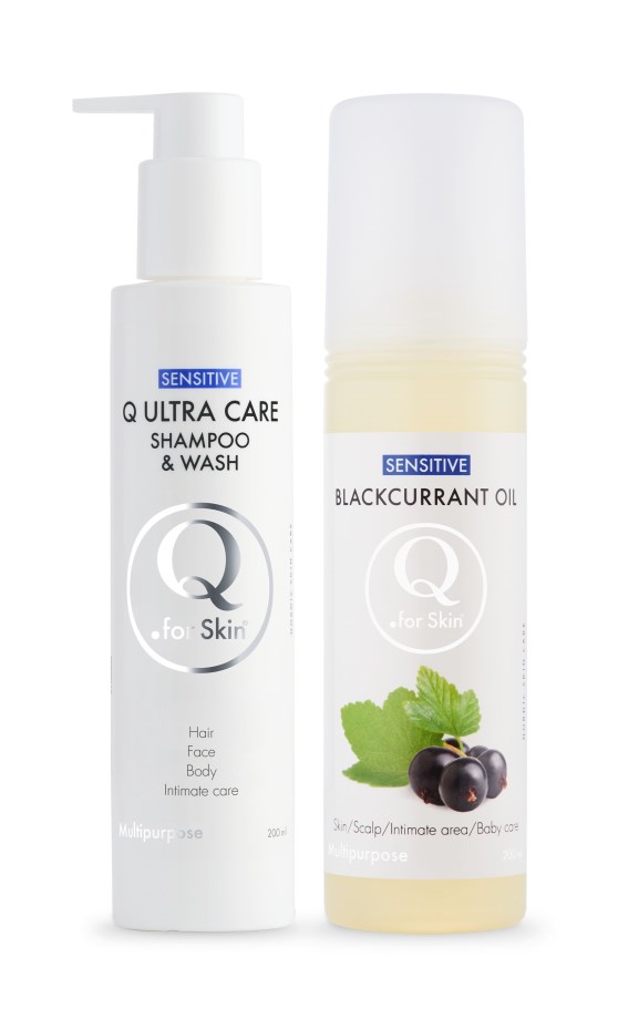 Pienoiskuva Q for Skin Aloituspaketti Intiimihygienia, Paketti