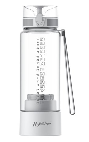 Pienoiskuva Quantum Energy H2 Active Hydrogen Water Vesipullo, 380 ml, Valkoinen