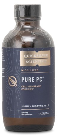 Pienoiskuva Quicksilver Scientific Micellized Pure PC Fosfatidylkoliini , 120 ml