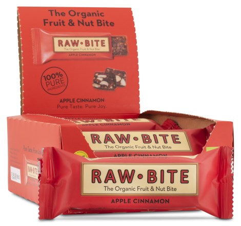 Pienoiskuva RAWBITE Apple Cinnamon, 12 kpl