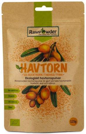 Pienoiskuva RawPowder Tyrnijauhe, 125 g