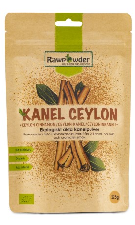 Pienoiskuva RawPowder Kaneli Ceylon Luomu, 125 g