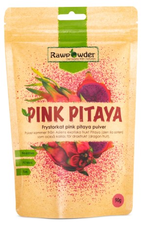 Pienoiskuva RawPowder Vaaleanpunainen Pitaijajauhe, 90 g