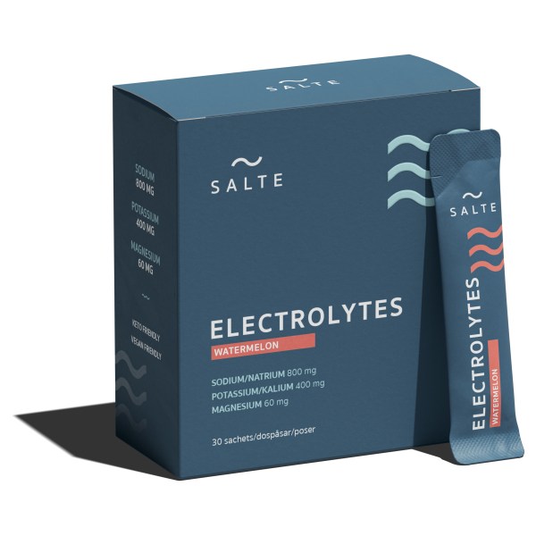 SALTE Elektrolyytit , Vesimeloni, 30 kpl annospusseja