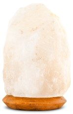 Pienoiskuva Selamix Valkoinen suolakivilamppu sokkelilla, 2-3 kg