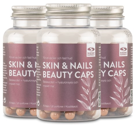 Pienoiskuva Healthwell Skin & Nails Beauty Caps, 180 kapselia