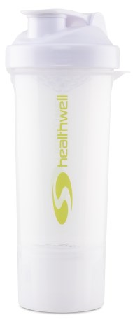 Pienoiskuva Healthwell Smartshake Slim, 500 ml, Valkoinen