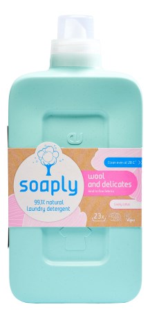 Pienoiskuva Soaply Nestem�inen Hienopesuaine, 1000 ml, Lively Lotus
