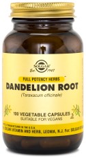 Pienoiskuva Solgar Dandelion Root / Voikukkauute, 100 kaps.