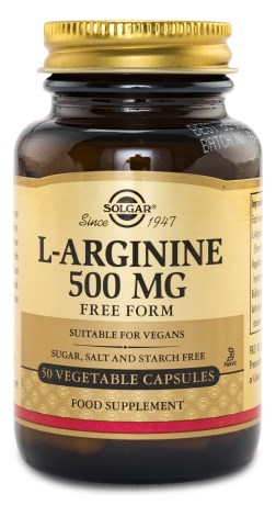 Pienoiskuva Solgar L-Arginine, 50 kaps.