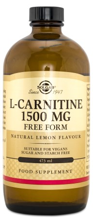 Pienoiskuva Solgar L-Carnitine Liquid 1500 mg, 473 ml