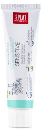 Pienoiskuva Splat Hammastahna Sensitive Hydroksiapatiitti, 100 ml