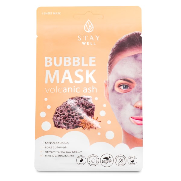 StayWell Deep Cleansing Bubble Mask, 1 kpl, Volcanic