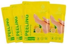 Pienoiskuva StayWell kuoriva ja pehmitt�v� jalkamaski, 4-pack, Sitruuna