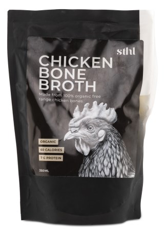 Pienoiskuva STHL Chicken Bone Broth Pussi, 350 ml
