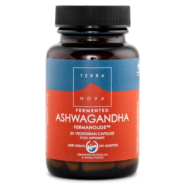 Terranova Fermentoitu Ashwagandha, 50 kaps.