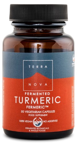 Pienoiskuva Terranova Fermented Turmeric Fermeric, 50 kaps.