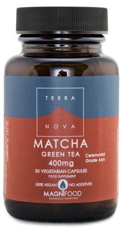 Pienoiskuva Terranova Matcha Green Tea, 50 kaps.