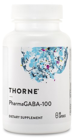 Pienoiskuva Thorne PharmaGABA-100, 60 kapselia