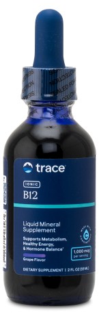 Pienoiskuva Trace Minerals Liquid Ionic B12 , 59 ml