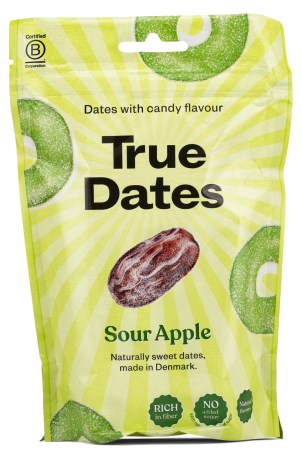 Pienoiskuva True Dates, Sour Apple, 100 g