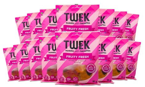 Pienoiskuva Tweek Sokerittomat Viinikumit, 15-pack, Fruity Fresh