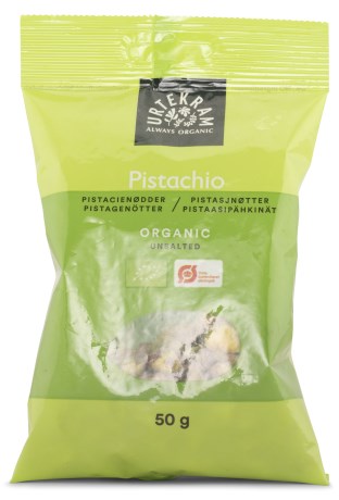 Pienoiskuva Urtekram Pistaasiphkint, Luomu, 50 g