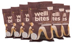 Pienoiskuva Wellibites Chocolate Nuts, Cashew & Almond, 6 kpl pakkaus