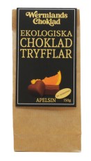 Pienoiskuva WermlandsChoklads Tryffelit, Vegaaninen, Appelsiini, 150 g