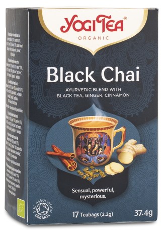 Pienoiskuva Yogi Tea Black Chai, 17 pussia