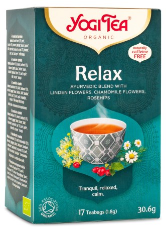 Pienoiskuva Yogi Tea Relax, 17 pussia