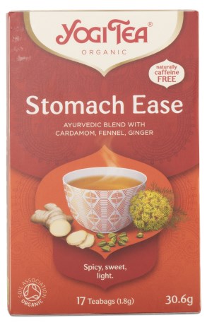 Pienoiskuva Yogi Tea Stomach Ease Tee, 17 pussia