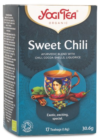 Pienoiskuva Yogi Tea Sweet Chili, 17 pussia