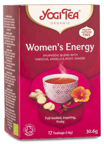 Pienoiskuva Yogi Tea Womens Energy, 17 pussia
