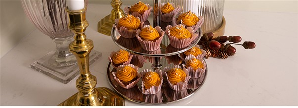 Gluteenittomat sahramimuffinit