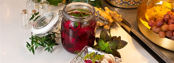 Vegaaninen punajuurisilli